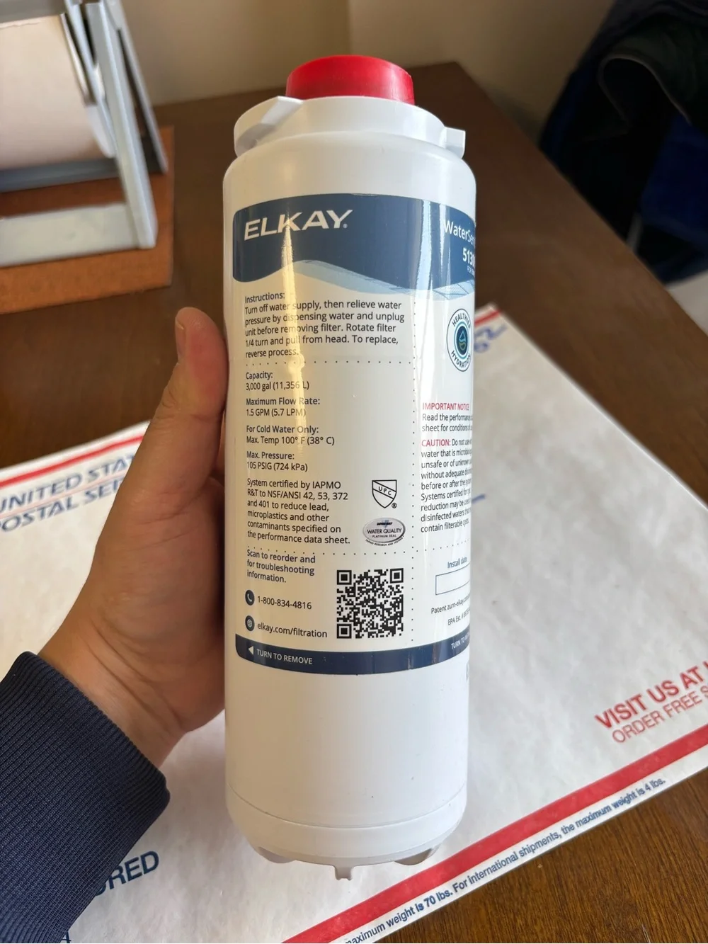 Elkay 51300C Watersentry Filter - Replacement